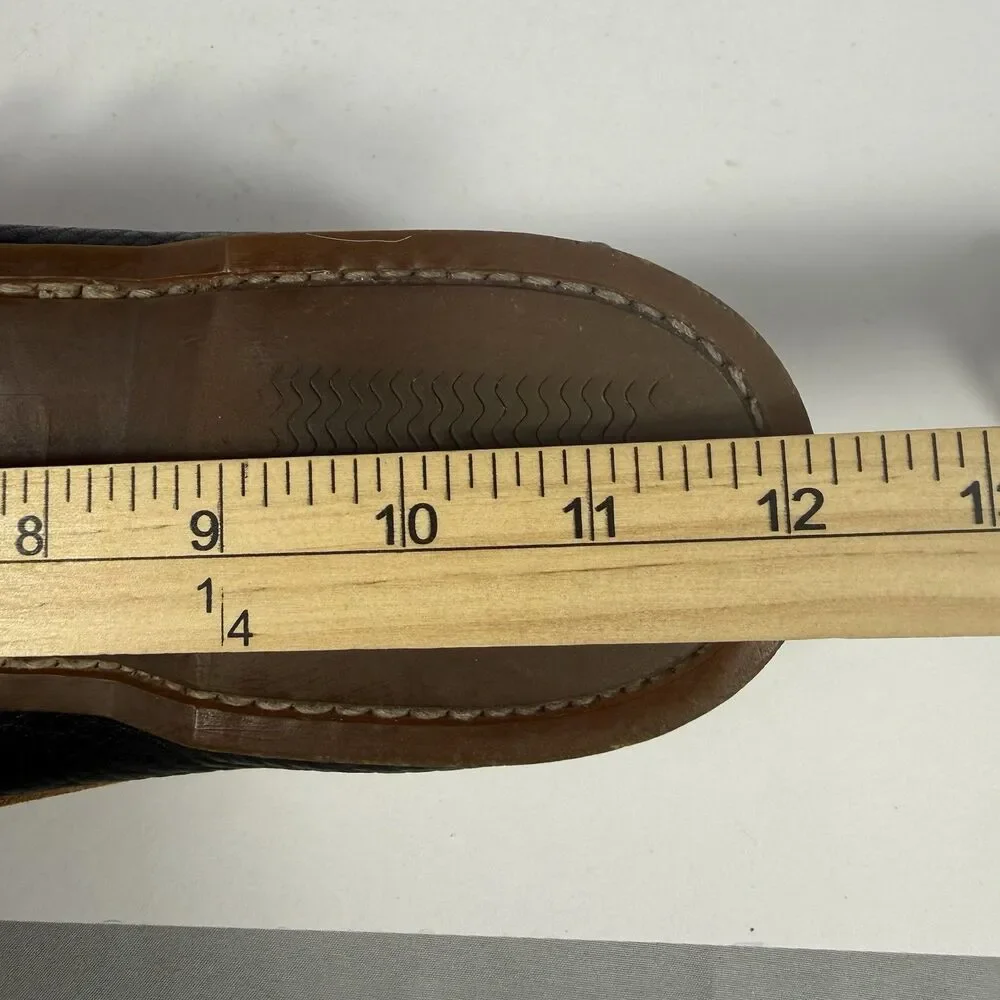Dooney & Bourke Vintage Regatta Leather Boat Shoes Size 11.5 (?)